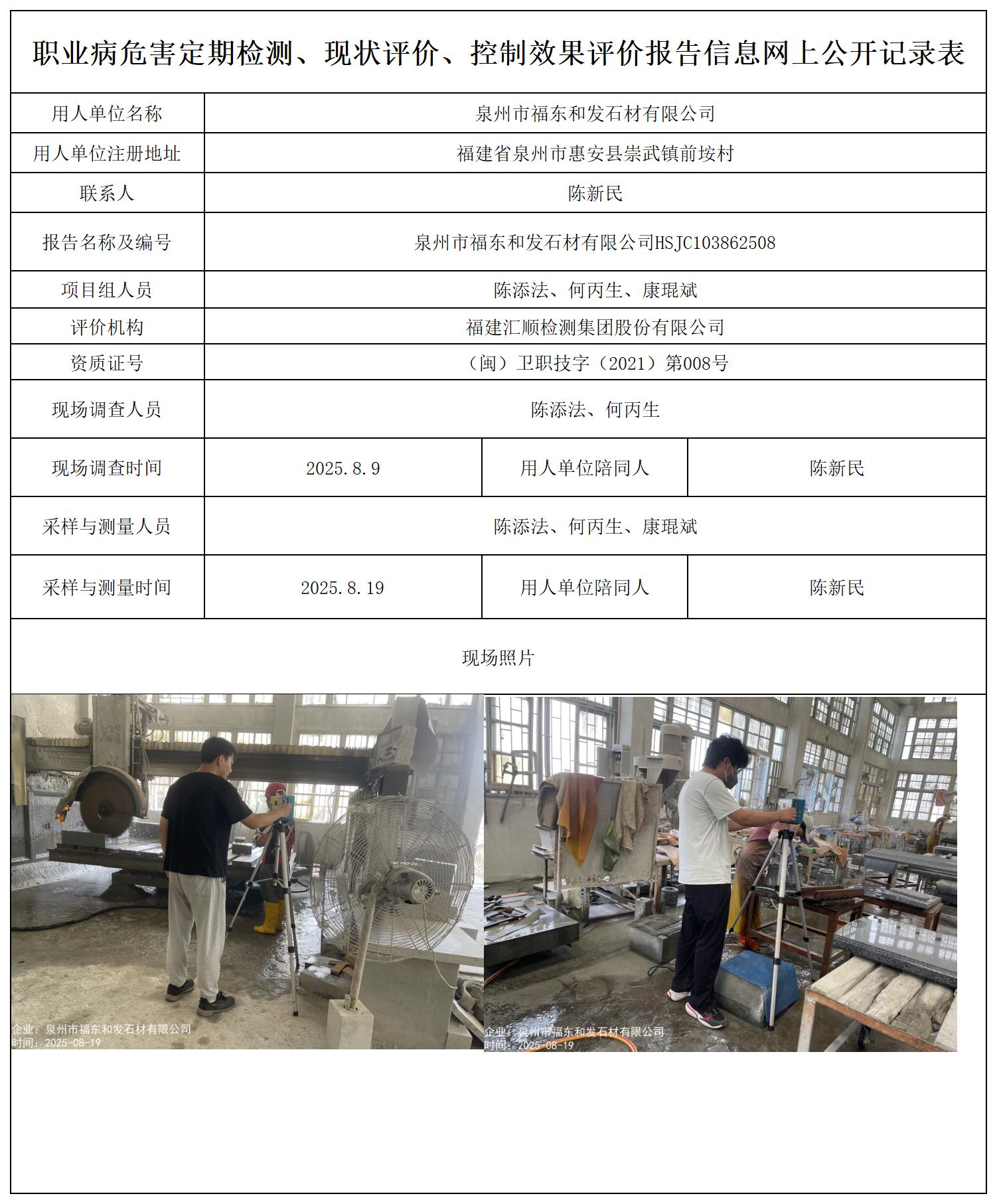 HSJC103862508泉州市福东和发石材有限公司---职业卫生技术服务报送卡_职业病危害定期检测、现状评价、控制效果评价报告网上公开信息表.jpg