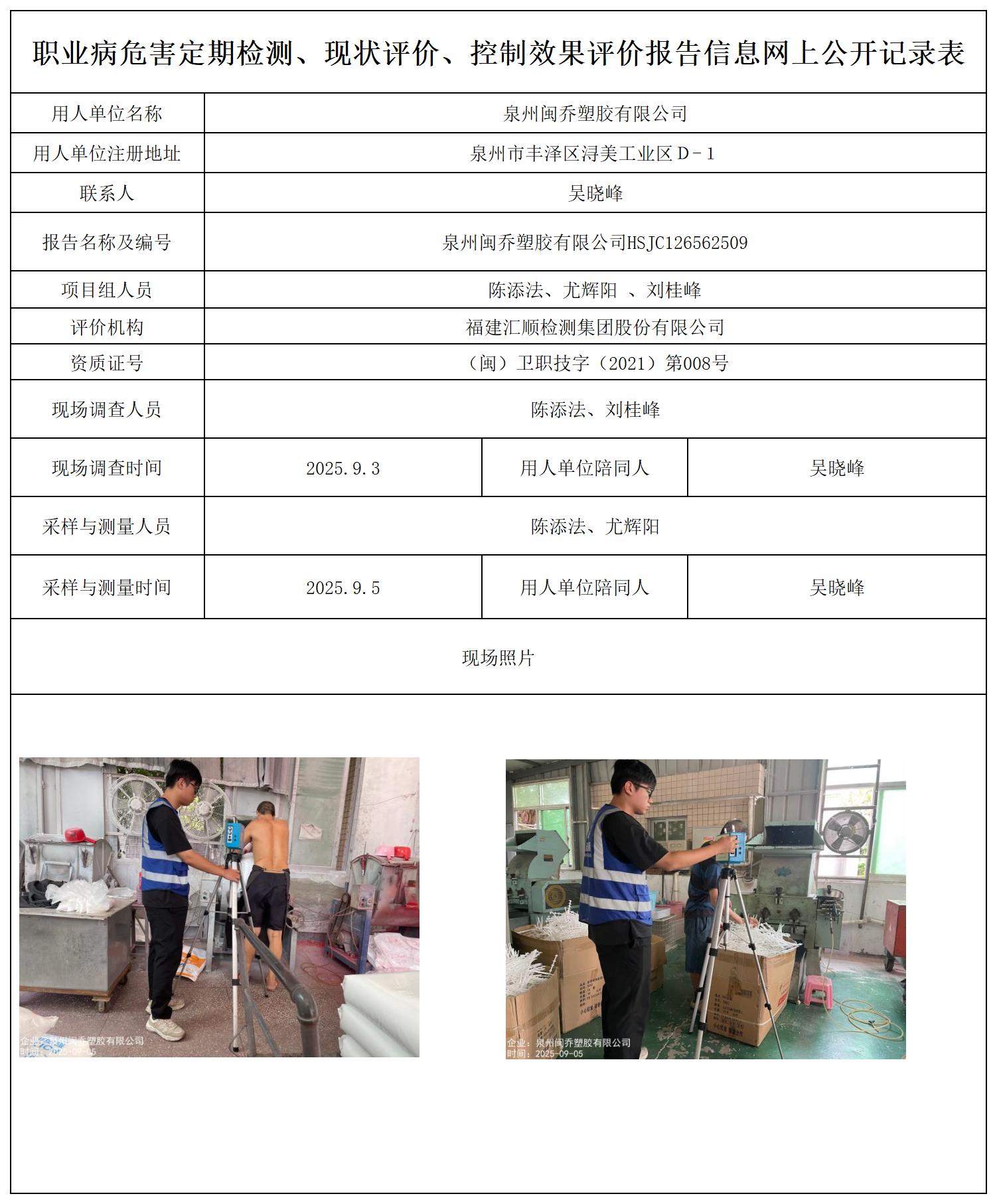 HSJC126562509泉州闽乔塑胶有限公司---职业卫生技术服务报送卡_职业病危害定期检测、现状评价、控制效果评价报告网上公开信息表.jpg