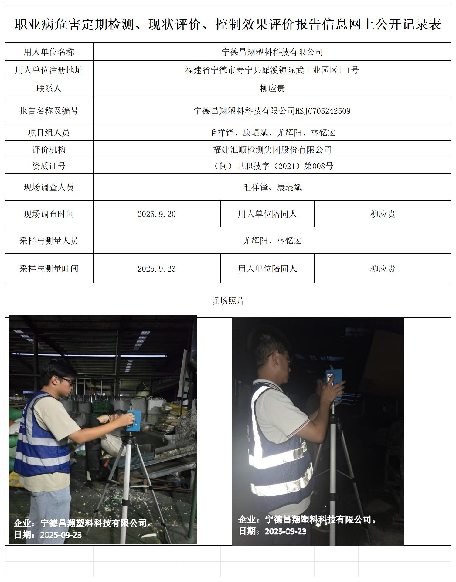 HSJC705242509宁德昌翔塑料科技有限公司报送卡_职业病危害定期检测、现状评价、控制效果评价报告网上公开信息表.jpg