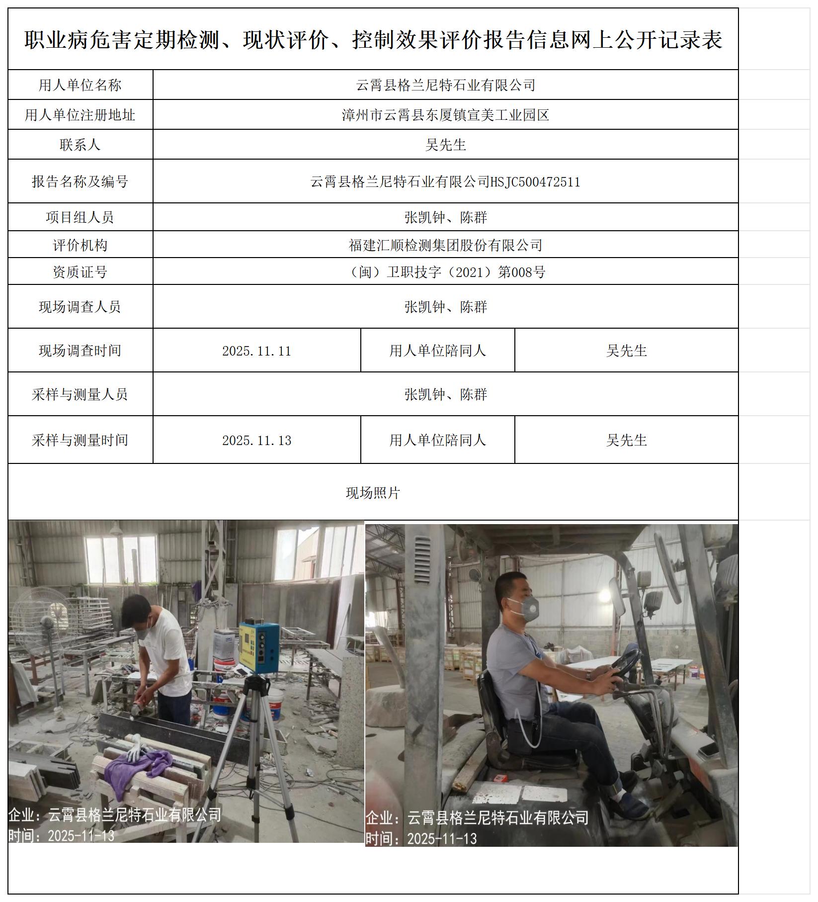 HSJC500472511云霄县格兰尼特石业有限公司-报送卡_职业病危害定期检测、现状评价、控制效果评价报告网上公开信息表.jpg
