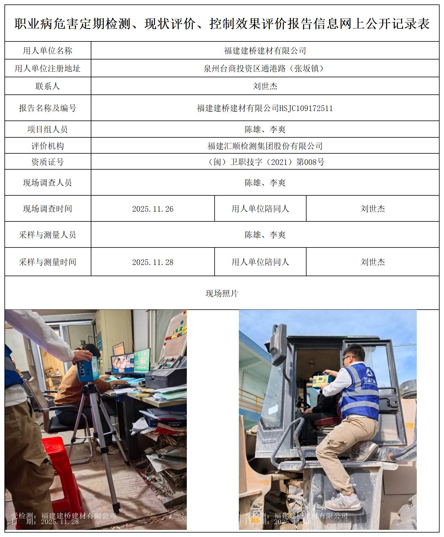 HSJC109172511 福建建桥建材有限公司 --报送卡_职业病危害定期检测、现状评价、控制效果评价报告网上公开信息表.jpg