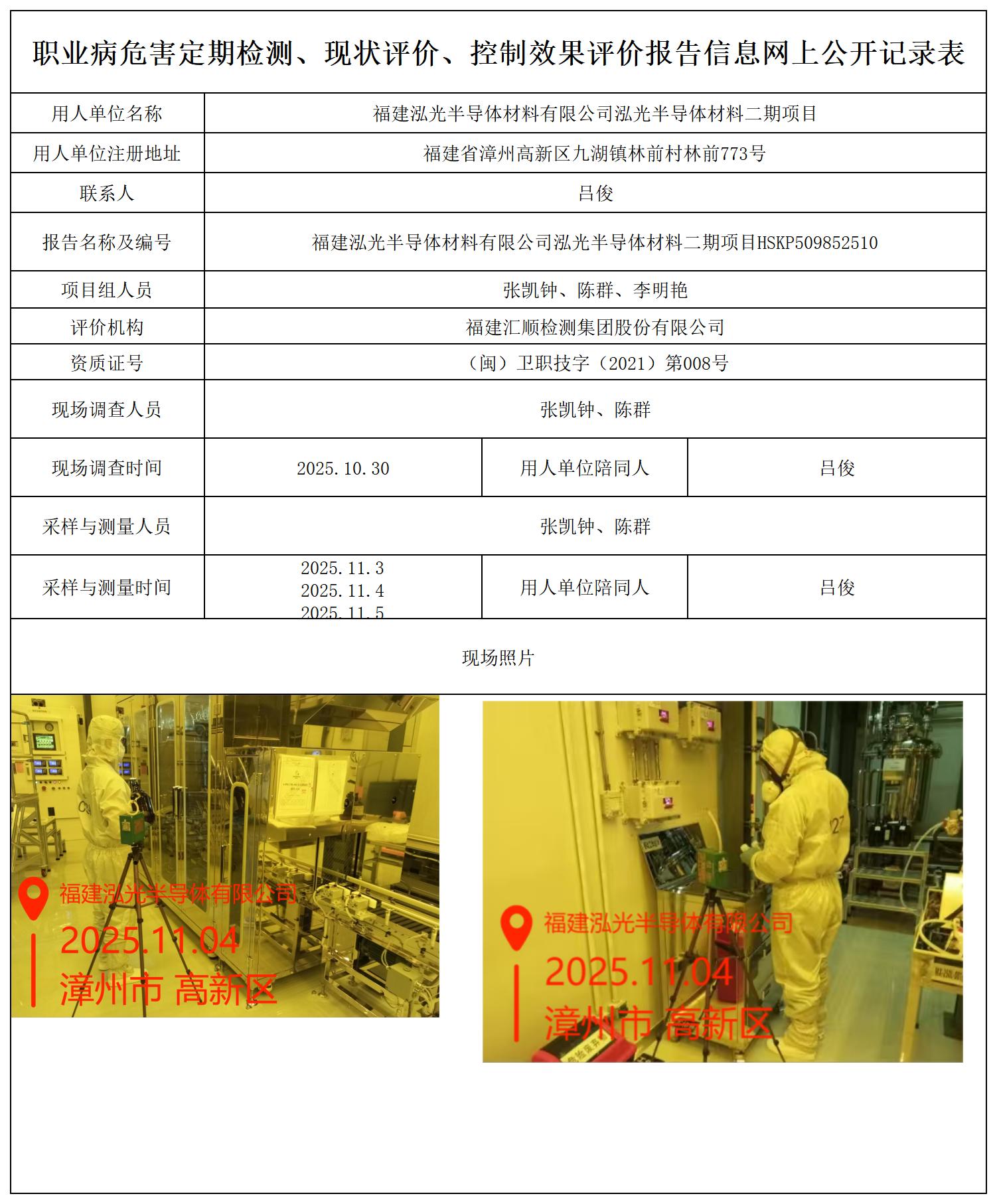HSKP509852510福建泓光半导体材料有限公司泓光半导体材料二期项目报送卡_职业病危害定期检测、现状评价、控制效果评价报告网上公开信息表.jpg