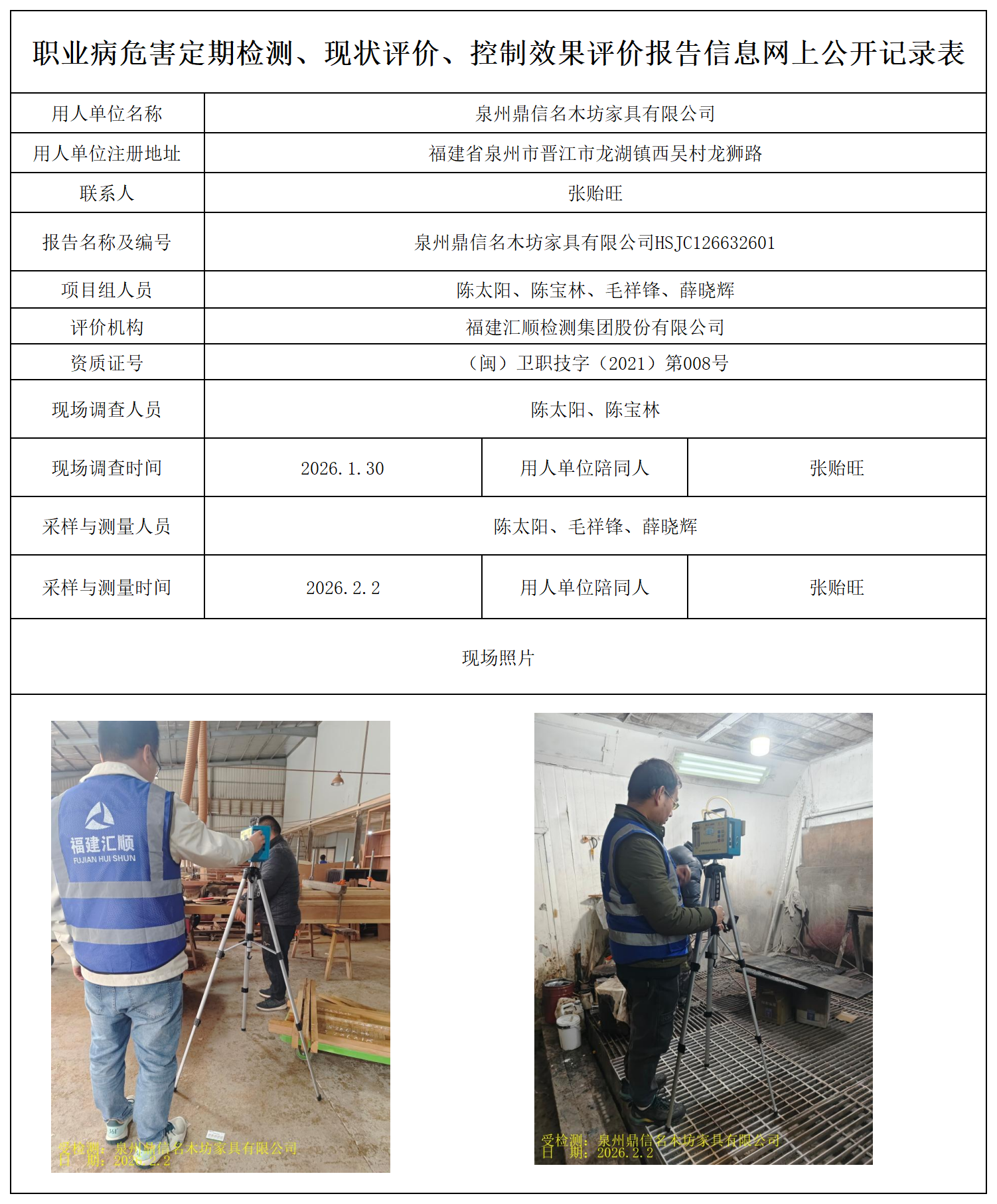 HSJC126632601泉州鼎信名木坊家具有限公司最新--报送卡_职业病危害定期检测、现状评价、控制效果评价报告网上公开信息表.png